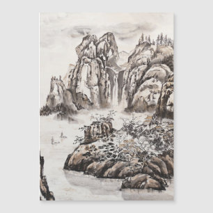 Yangze River met waterval