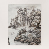 Yangze River met waterval Legpuzzel (Verticaal)