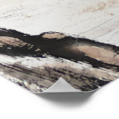 Yangze-rivier met waterval poster (Hoek)