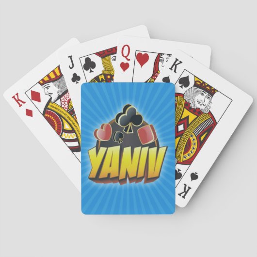 Yaniv-speelkaarten Pokerkaarten (Achterkant)