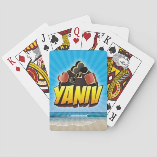Yaniv-speelkaarten Pokerkaarten (Achterkant)