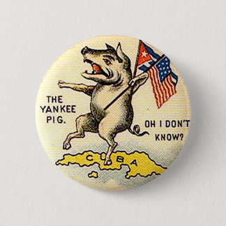 Yankee Pig - Button