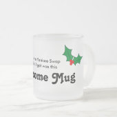 Yankee Swap Gift Matglas Koffiemok (Voorkant rechts)