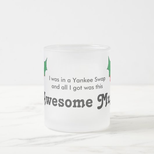 Yankee Swap Gift Matglas Koffiemok (Center)