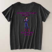 Yankī Sigma Kerel  Grote Maat T-shirt (Design achterkant)
