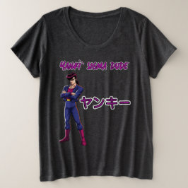 Yankī Sigma Kerel Grote Maat T-shirt