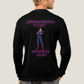 Yankī Sigma Kerel  Tri-Blend Shirt (Achterkant volledig)
