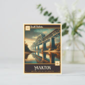 Yankton, Zuid-Dakota | Briefkaart (Staand voorkant)