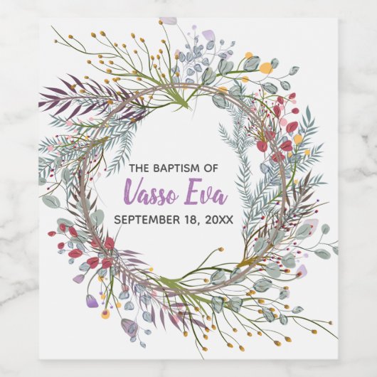 Yanna Wijnfles Etiket (Enkel label)