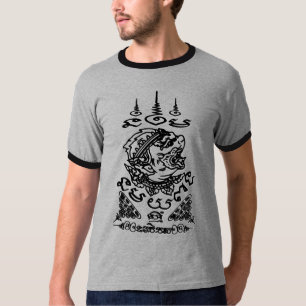 YANT BUDDHA ASIAN ART DESIGN HANUMAN T-SHIRT