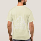 YANT BUDDHA ASIAN ART DESIGN T-SHIRT (Achterkant)