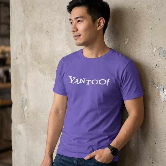 Yantoo - Parodie Merk Logo Zoekmachine T-shirt