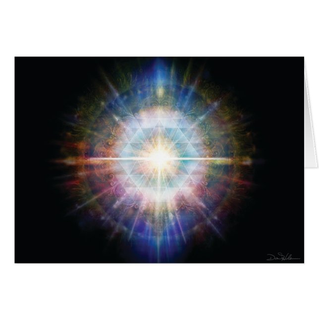 Yantra-kleurenschijf (Voorkant Horizontaal)