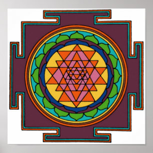 Yantra print