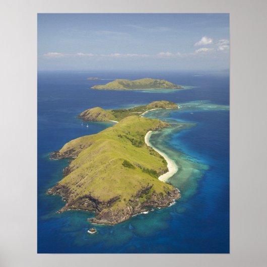 Yanuya-eiland, Mamanuca-eilanden, Fiji Poster (Voorkant)