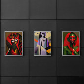 YAO de Exú Celebração do Mensageiro Foto Afdruk