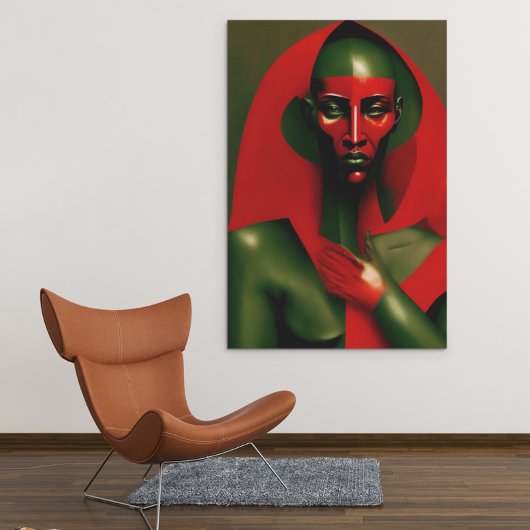 Yao de Ogum Orixá da Força e Determinação Foto Afdruk