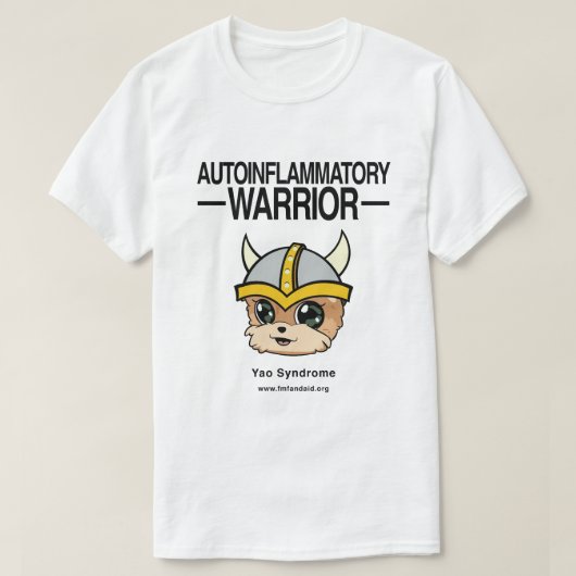 YAO-syndroom Warrior T-shirt (Design voorkant)