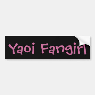 Yaoi Fangirl Bumpersticker