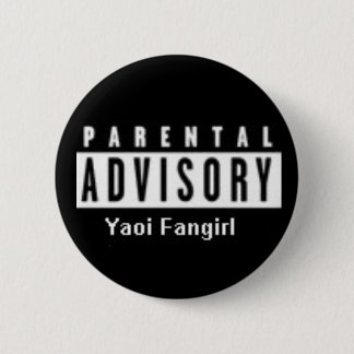 yaoi fangirl ronde button 5,7 cm