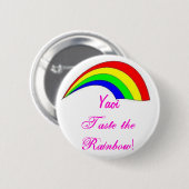 Yaoi - Taste the Rainbow Ronde Button 5,7 Cm (Voorkant /achterkant)