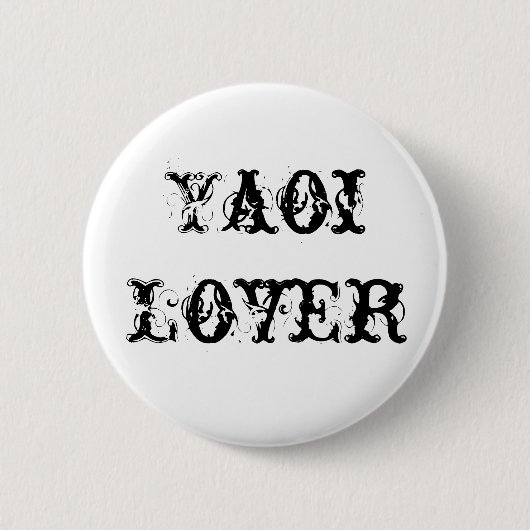YaoiLover Ronde Button 5,7 Cm (Voorkant)
