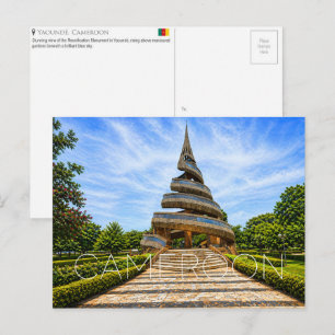 Yaoundé, Kameroen Reisansichtkaart Briefkaart