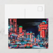 Yaowarat Road Briefkaart (Voorkant / Achterkant)