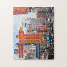 Yaowarat Road in Chinatown, Bangkok Legpuzzel