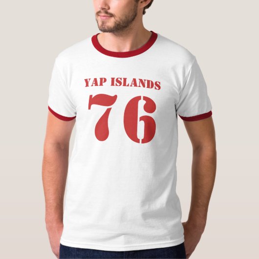 YAP-EILANDEN, 76 T-SHIRT (Voorkant)