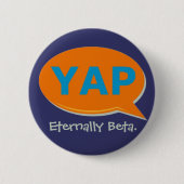 YAP Flair Ronde Button 5,7 Cm (Voorkant)
