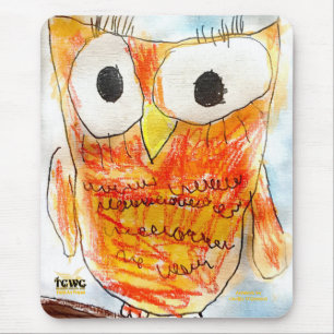 YAP   Ontwerper Owl   Jongerenkunstproject Muismat