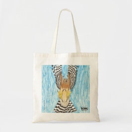 YAP | Raptor in vlucht | Jongerenkunstproject Tote Bag