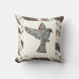 YAP | Tribale Sparrowhawa | Jongerenkunstproject Kussen