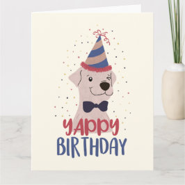 Yappy Birthday Kaart