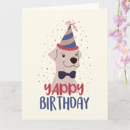 Yappy Birthday Kaart