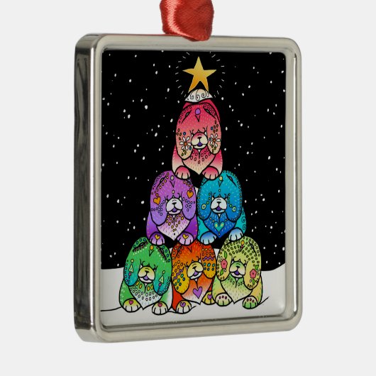 YAPPY CHOWLIDAYS 2016 ORNAMENT (Rechts)