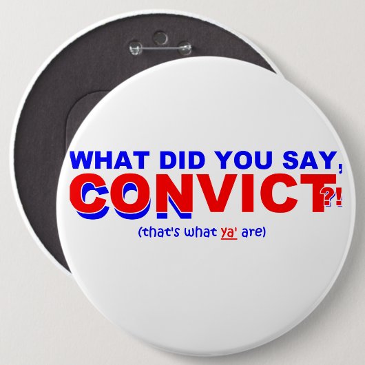 Yappy Clapback Ronde Button 6,0 Cm (Voorkant /achterkant)