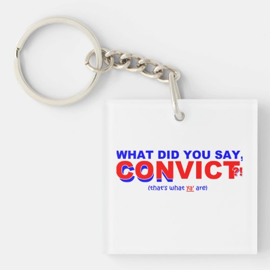 Yappy Clapback Sleutelhanger (voorkant)