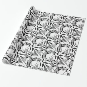 "Yappy Dog" Abstract ontwerppapier Cadeaupapier