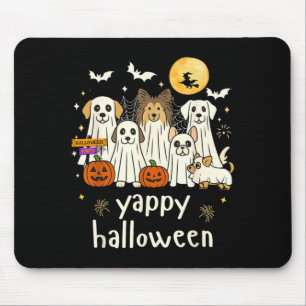 Yappy Halloween Grappige Hond Geesten Halloween 1 Muismat