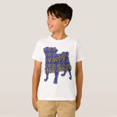 Yappy Hanukkah T-shirt (Voorkant volledig)