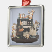 "Yappy Hour" Corgi & Sheep Concert Ornament (Links)