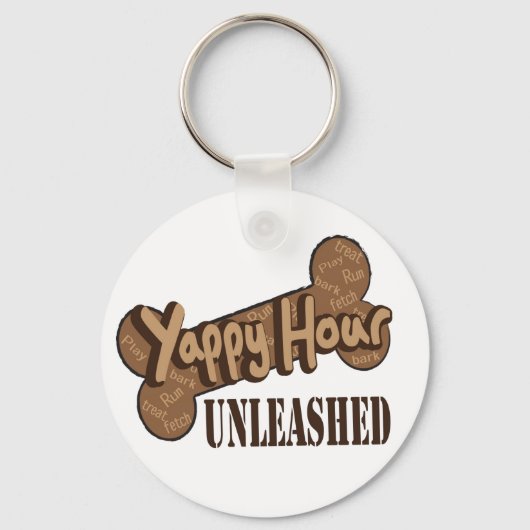 Yappy Hour Sleutelhanger (Voorkant)