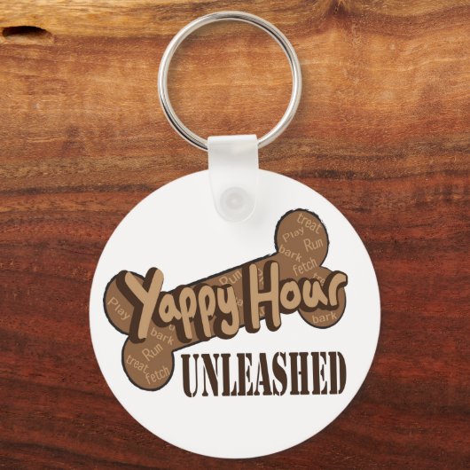 Yappy Hour Sleutelhanger (Voorkant)
