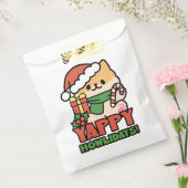 Yappy Howholidays - Schattigee Cartoon voor kersth Bedankzakje (Gezegeld)