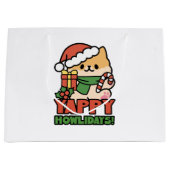 Yappy Howholidays - Schattigee Cartoon voor kersth Groot Cadeauzakje (Voorkant)