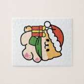 Yappy Howholidays - Schattigee Cartoon voor kersth Legpuzzel (Horizontaal)