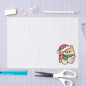 Yappy Howholidays - Schattigee Cartoon voor kersth Tissuepapier (Craft)