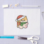 Yappy Howholidays - Schattigee Cartoon voor kersth Tissuepapier (Craft)